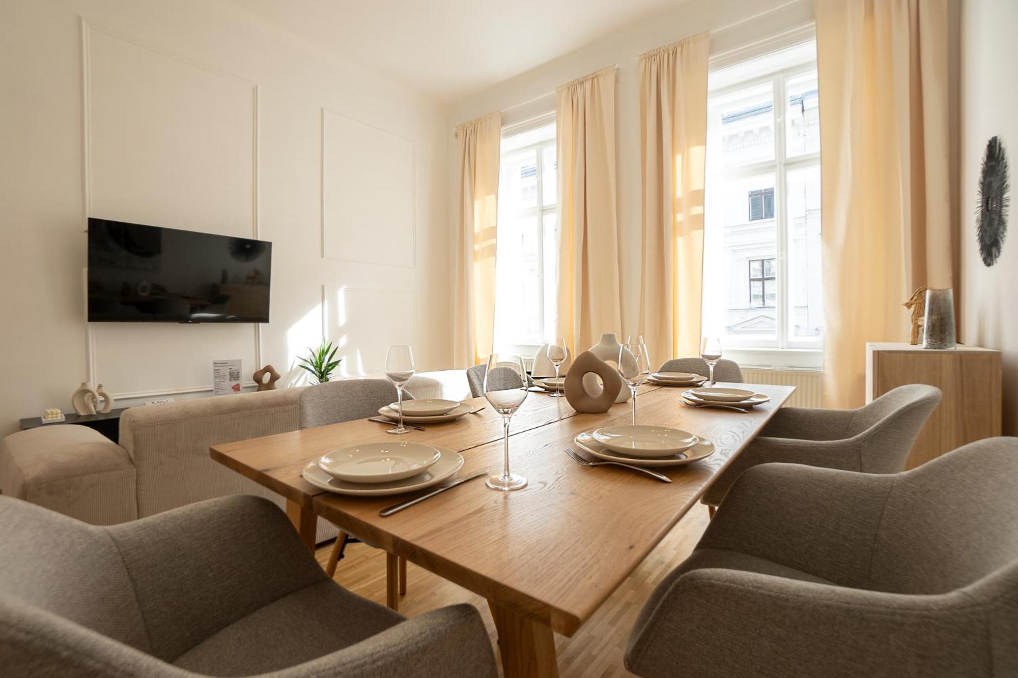 Vibrant 107 M2 Flat In The Center Wien